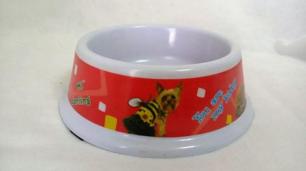 Comedouro Tamanho M - Cor vermelho