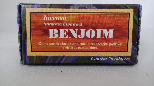 Defumador em Tablete - Benjoim