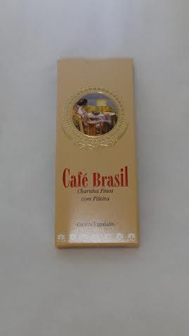 Charutos Finos - Café Brasil com Piteira - Chocolate