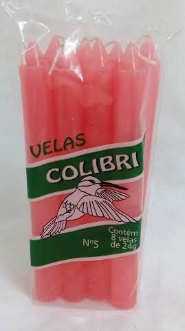 Maço de Vela - Cor Rosa