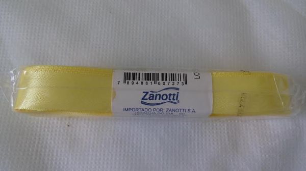 Fita Cetim Amarelo - Breton